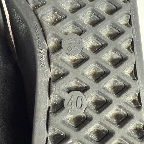 Rieker Ankle Boots Women 9 Burgundy Black Leather Slip-On Side Zip Comfort Shoes - Picture 10 of 10